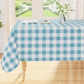 Smiry Rectangle Table Cloth, Waterproof Vinyl Tablecloths by Smiry