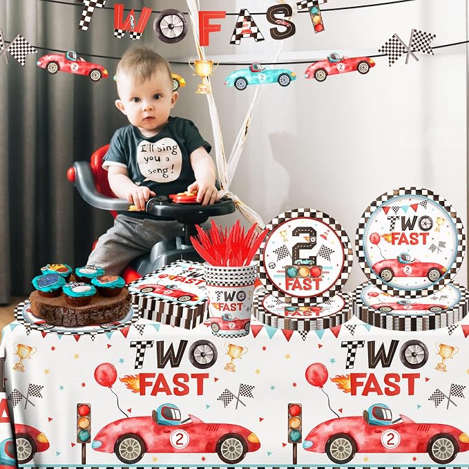 Two Fast Birthday Party Supplies - Image 2