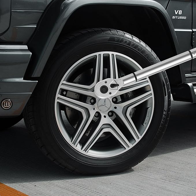 3/4 Inch Torque Wrench, 48 Tooth Torque Wrench 3/4 Drive 160-840FT.LB/217-1139N.M with a Solid Storage Case