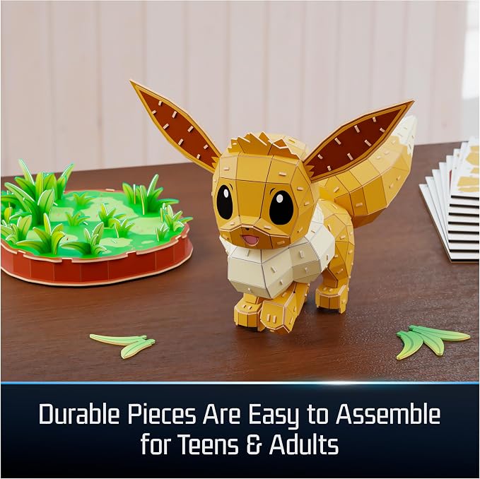 4D Build Pokémon Eevee 3D Puzzle Model Kit, Desk Décor, Shelf Display - Image 5