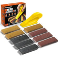 54PCS Premium Micro Sander, Detail & Mini Sander Block – Precision Small Hand by TOVPADE