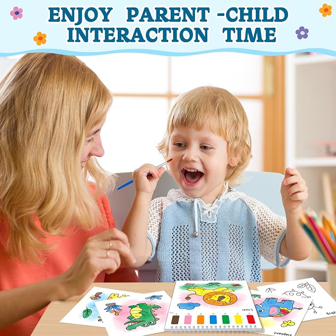 SOCOLER Paint with Water Coloring Books - Image 9