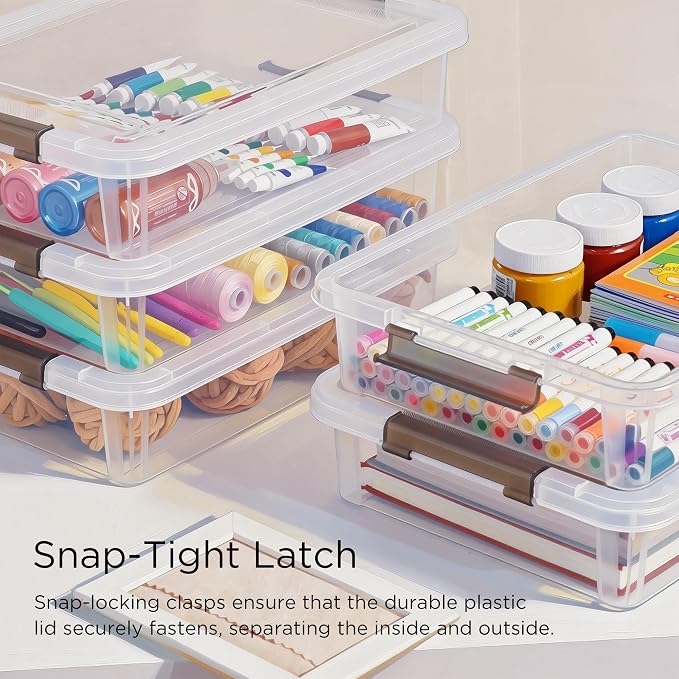 Citylife 20 PCS Plastic Storage Bins - Image 4