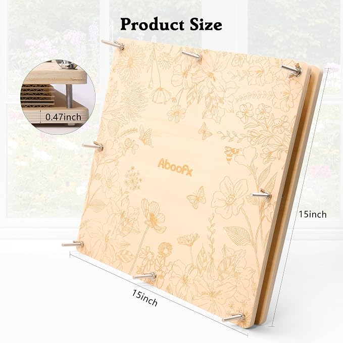Aboofx Extra Large Flower Press Kit - Image 7