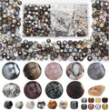 Rired 27 Craft Beads Bracelet Making Kit, Bicone Beads, Spacer Seed Beads by RIRED27