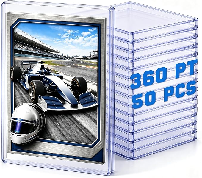 DEDC 50 Top Loader Thick Card Load Holder Storage by DEDC
