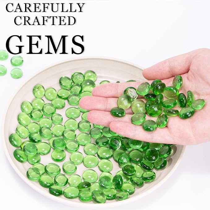 50PCS Mini Glass Gems - Image 2