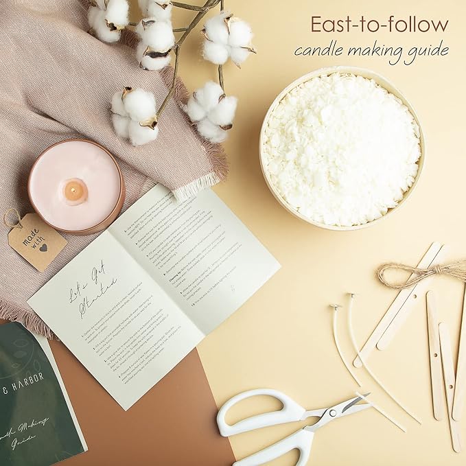 Hearth & Harbor Organic Soy Candle Making Kit - Image 6