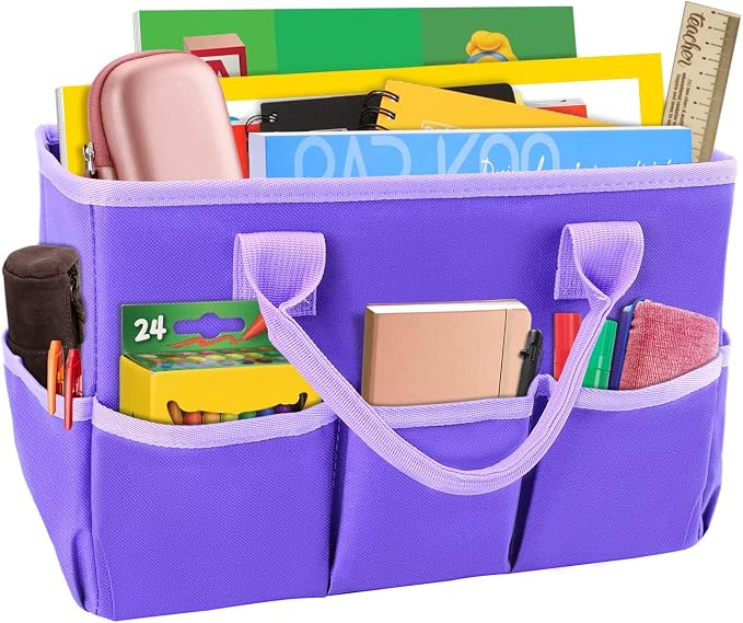 ZKOO Craft Organizer Tote Bag, Portable Art Supply Storage Caddy by ZKOO