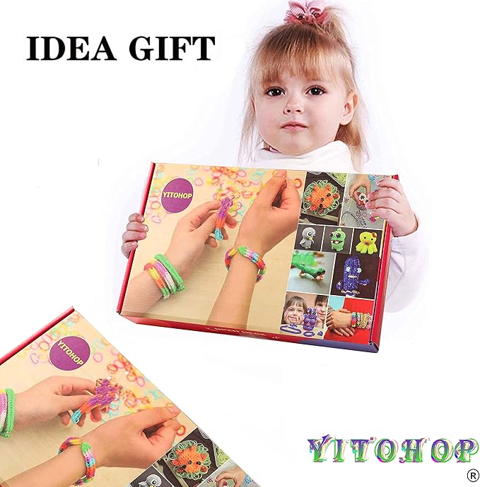 YITOHOP 12080+ Loom Bands Set, Rubber Bands - Image 6
