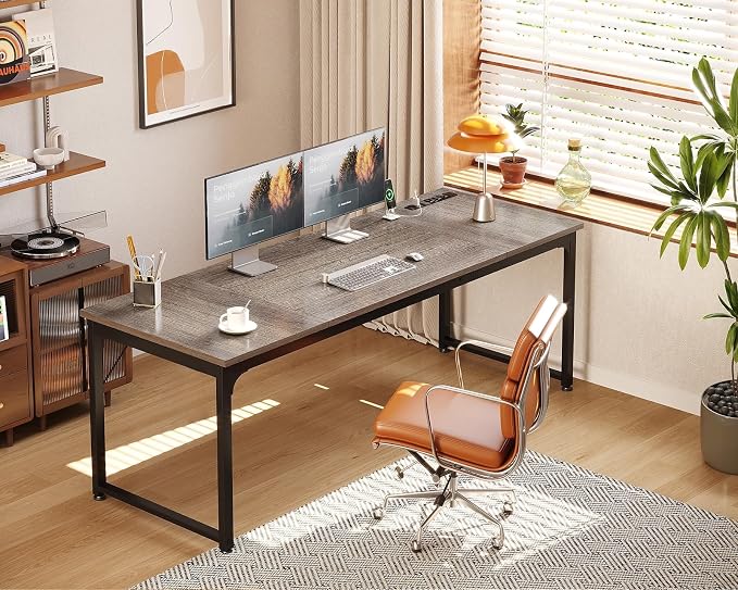 Coleshome 71 x 24 Inch Computer Desk - Image 2