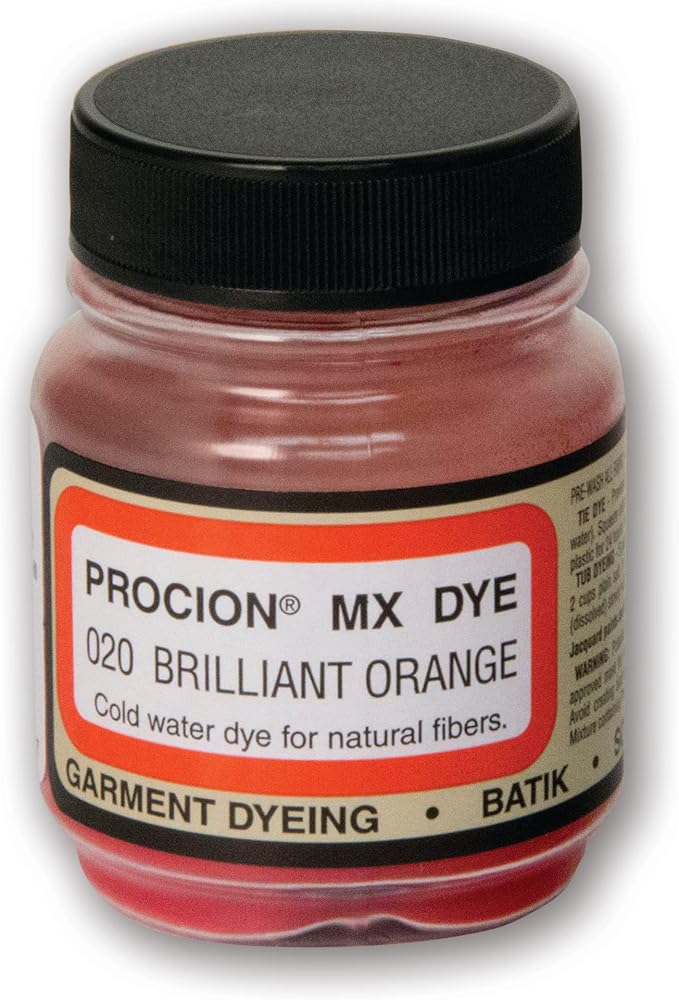 Jacquard Procion Mx Dye, Bright Orange by Jacquard