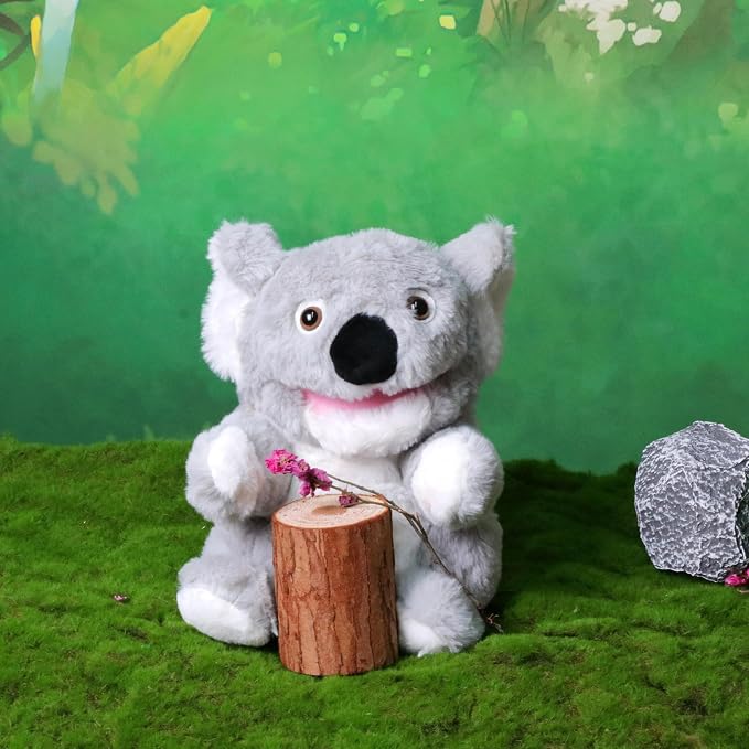 Easfan Koala Hand Puppet with Movable Mouth Interactive Storytelling Cute Soft - Image 6
