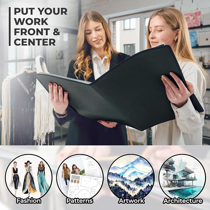 Dunwell 12x18 Art Portfolio Binder - Image 4
