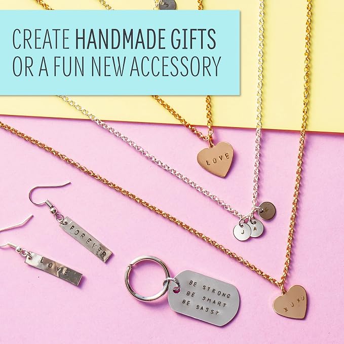 STMT D.I.Y. Hand Stamped, DIY Personalized Stamp Jewelry, Great Teenage - Image 4
