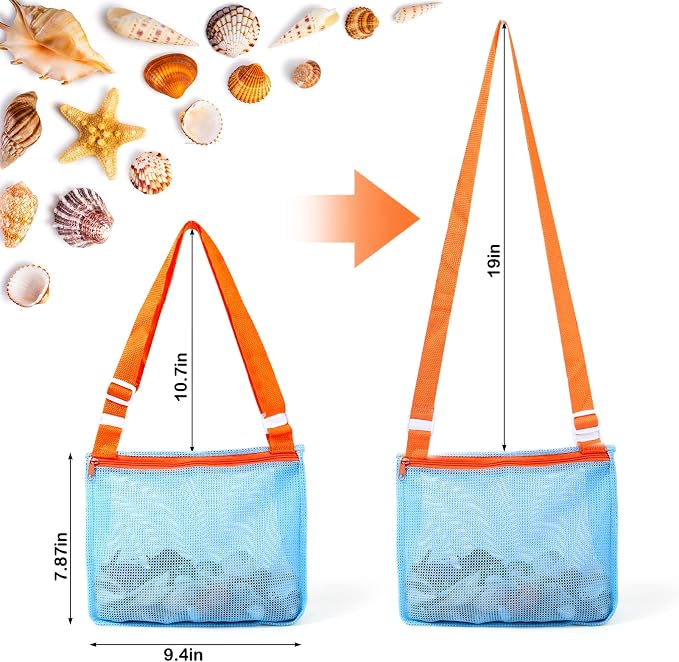 Vodolo Beach Mesh Shovel with Mesh Beach Bag - Image 5
