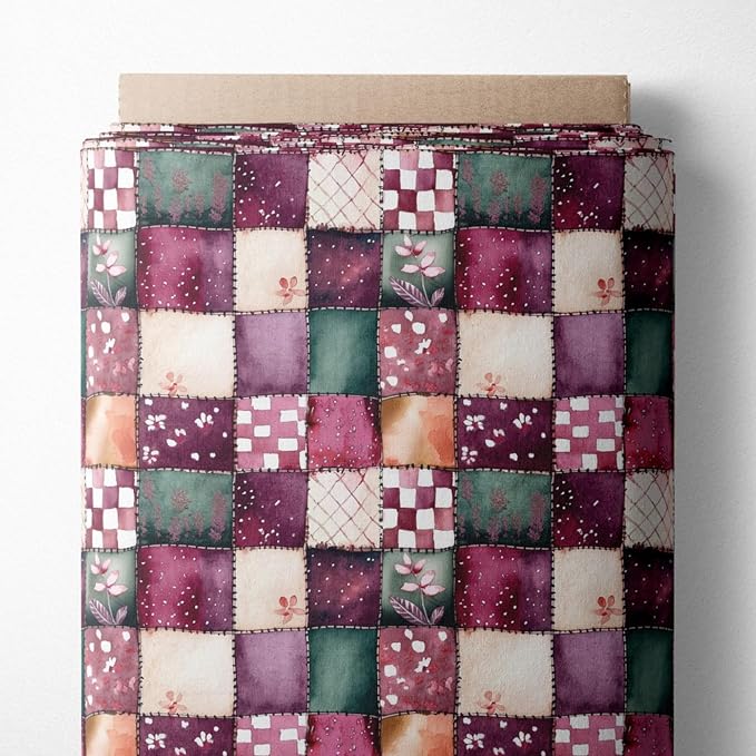 100% Cotton Fabric by the Yard – Turkish Quality Quilting & Sewing Fabric by FabricsTown