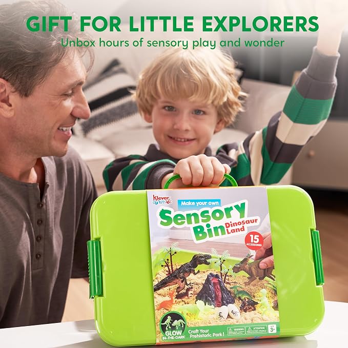 JOVA Klever Kits Dinosaurs Sensory Bin Toys - Image 8
