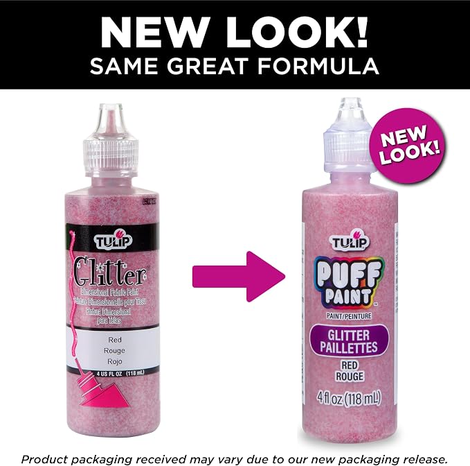 Tulip Puff Fabric Paint, Permanent Craft Paint - Image 6
