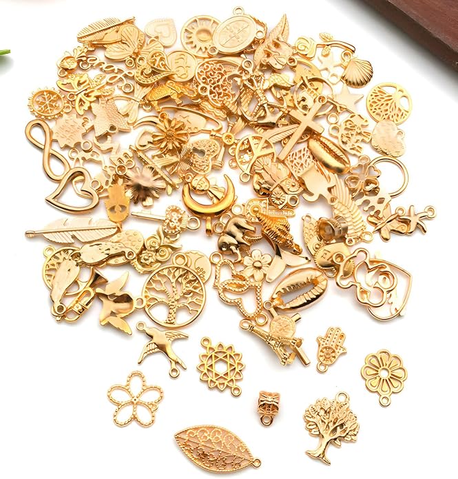 Jewelry Making Charms Pendants for Bracelet Bulk lot Necklace Earrings Keychain - Image 5