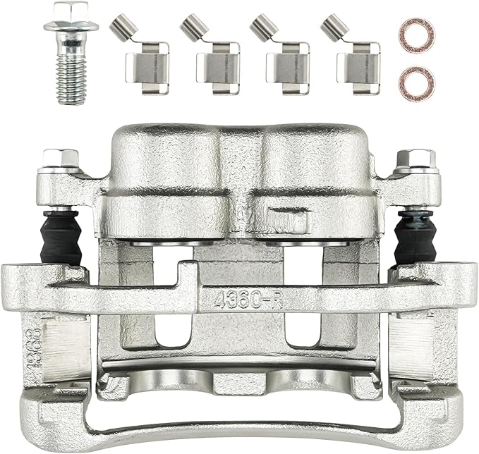 Torchbeam Front Brake Caliper Right for Chevrolet Blazer 1998-2005, Chevrolet S10 1998-2004, GMC Jimmy 1998-2001, GMC Sonoma 1998-2004, Oldsmobile Bravada, Front Right Caliper Replace # 18B4694