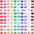 220 Pcs Large Hole Beads for Jewelry Making by BRACELETMAKINGKIT