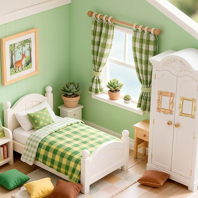 YUXIANLB 5 Pcs Miniature Dollhouse Mirror Set - Image 7