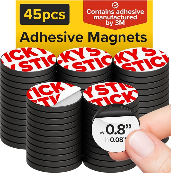 Peel-&-Stick Flexible Adhesive Magnets by X-betMAGNET
