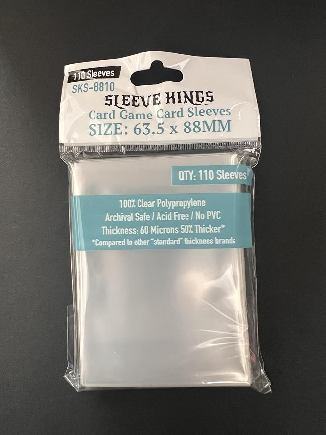 Sleeve Kings Card Sleeves 63.5x88mm Standard Size - Image 2