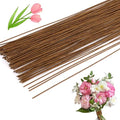 CCINEE 18 Gauge Brown Floral Stem Wire, 14 inch by CCINEE