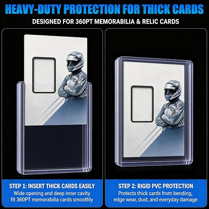 DEDC 20 Top Loader Thick Card Load Holder Storage - Image 4