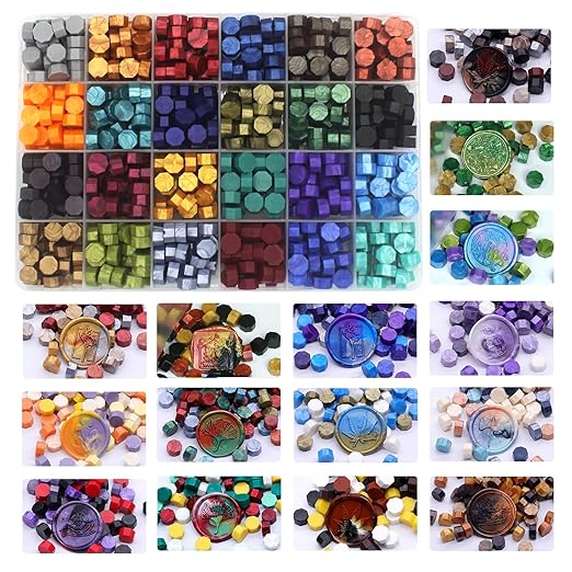 600 Pcs Assorted Sealing Wax Beads - Image 4