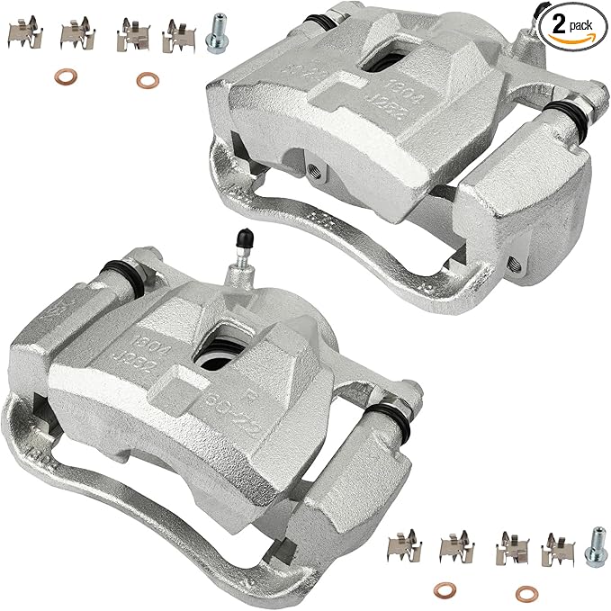 cciyu Front Left & Right Brake Calipers Assembly w/Bracket 19B3434 19B3435 For Pontiac For Vibe 2009-2010,For Scion For xD 2008-2014,For Toyota For Corolla 2009-2019,For Toyota For Matrix 2009-2014