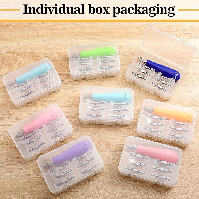 Umigy 24 Pack Craft Linoleum Cutter Kit Carving Tools Assortment Linocut Tools - Image 3