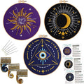 Louise Maelys 3 Set Tarot Embroidery Kits by LouiseMaelys
