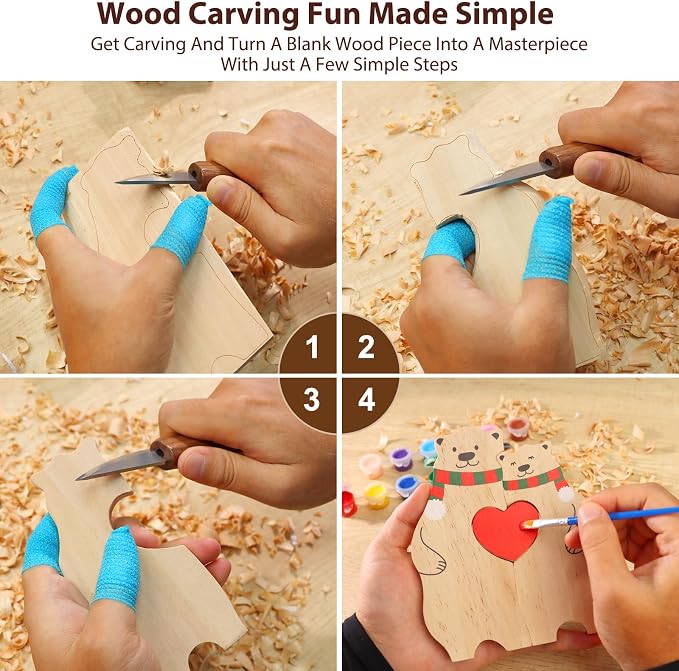 Wood Carving Kit for Beginners - Image 5