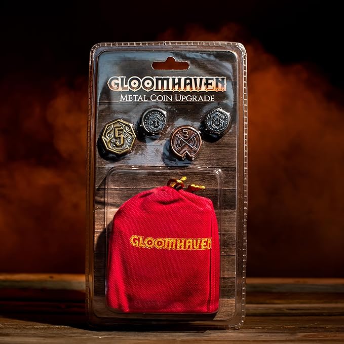 Cephalofair Games: Gloomhaven: Metal Coin Upgrade - Image 4
