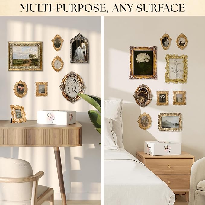 97 Decor Small Gold Picture Frames Set - Image 4
