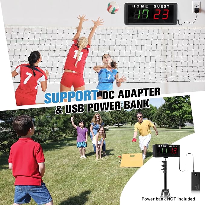 Samshow LED Electronic Scoreboard Digital Score Keeper - Image 6