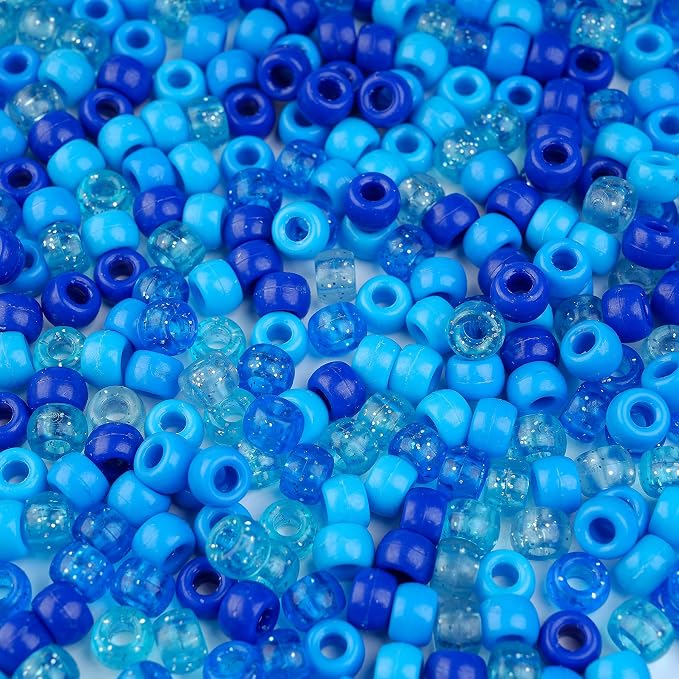 NikkiGuo 1000pcs Pony Beads, Kandi Beads - Image 3