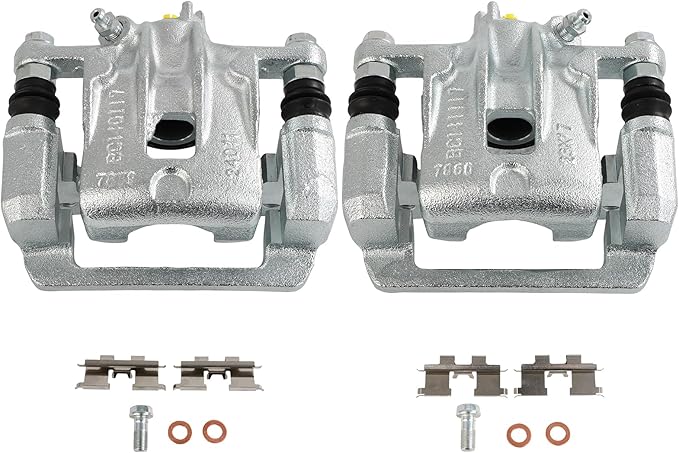 SCITOO Rear Brake Calipers With Bracket 19-B3457 19-B3456 Compatible For Hyundai For Elantra 2007-2010