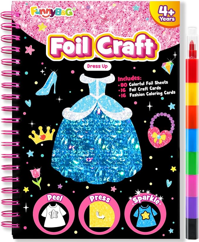 FUNNYB&G Mess-Free Foil Art Craft by FUNNYBG