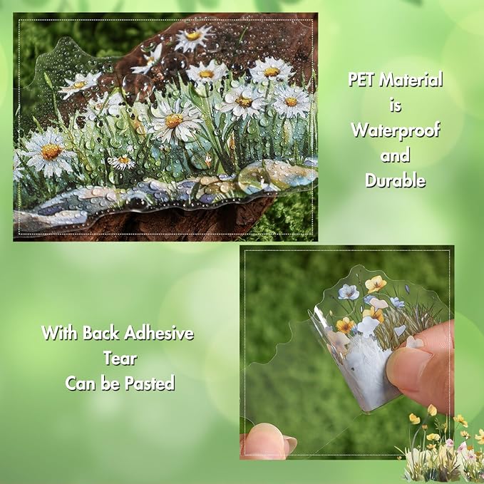 Scrapbook Flower Stickers - Image 3