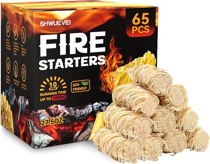Shwuevei 65 pcs Fire Starter by Shwuevei