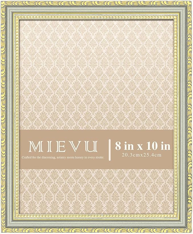 8×10 Picture Frame Gold by MIEVU