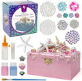 Pinwheel Crafts Mermaid DIY Jewelry Box Kit by PinwheelCrafts