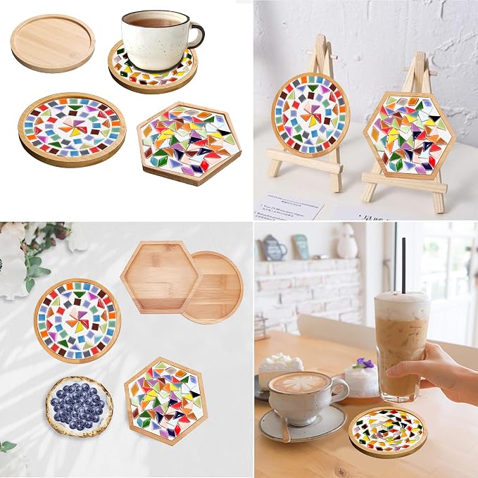 Nuyoach DIY Mosaic Coaster Kits - Image 5