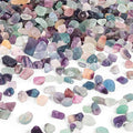 JOHOUSE Quartz Crystals, Crushed Chips Tumbled Polished Stones, Succulent by JOHOUSE