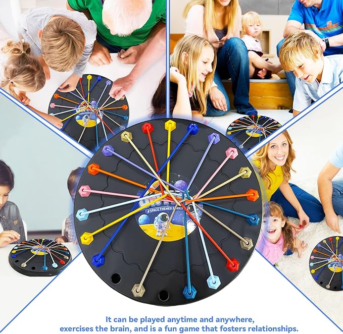 Brainy Knots Rope Untangling Game，Children's Rope Challenge Game，Strategy - Image 7