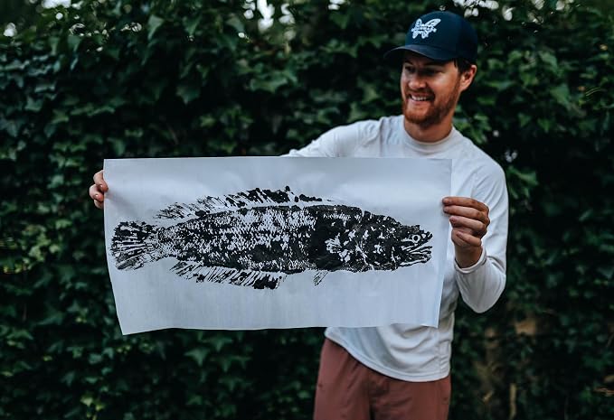Iko Print Gyotaku Fish Printing Art Kit - Image 6